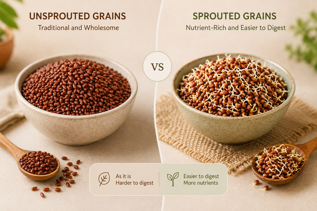 Sprouted vs Unsprouted Grains for Babies — What a Pediatrician Wants You to Know